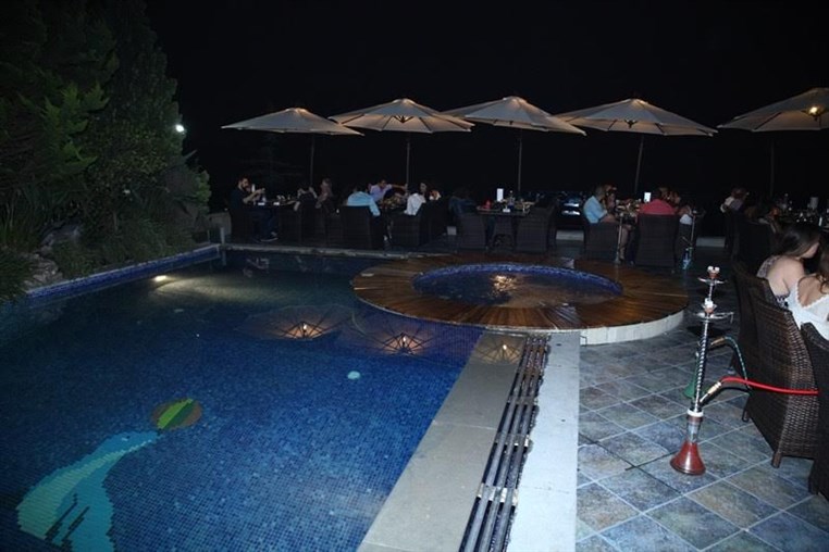 Jounieh Festival Fireworks from Bay Lodge